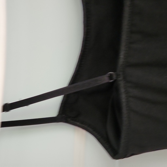 Poof, Sz Sm, Black w 2" of Silver Sequins, Straps Stretch & Adjust - Picture 4 of 7